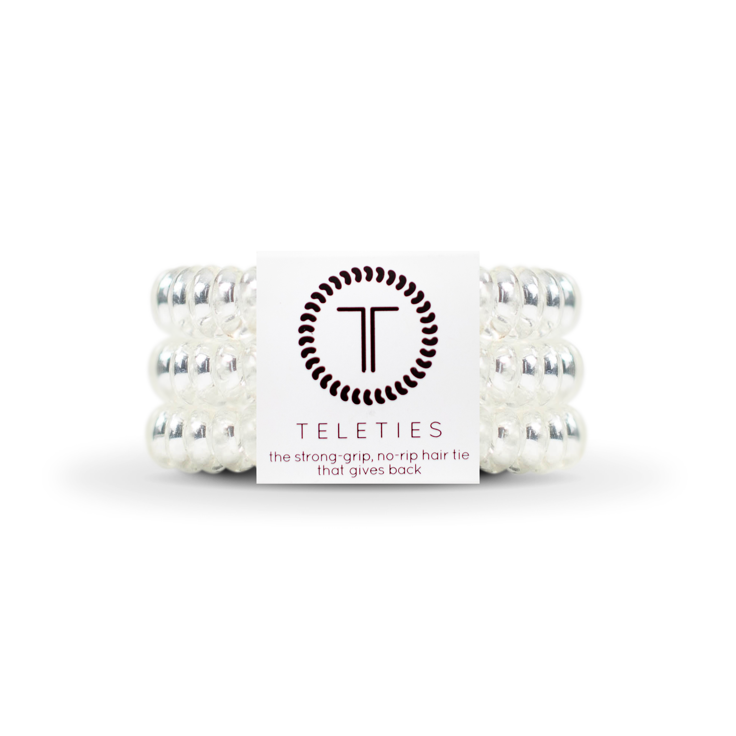 Spiral Hair Coils | Large | Crystal Clear Hair Ties