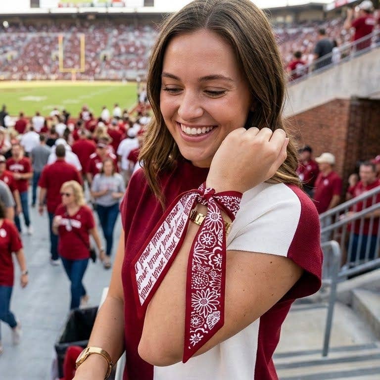 Skinny Scarf – Oklahoma Sooners
