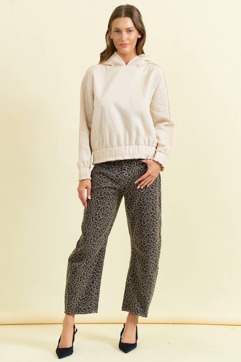 BRUSHED TERRY SWEATSHIRT