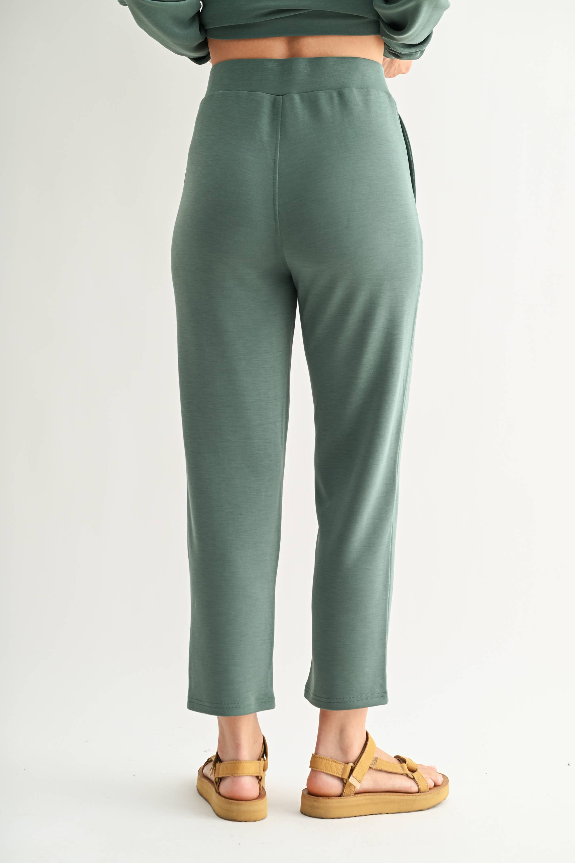 Laguna Soft Drape Cropped Pants