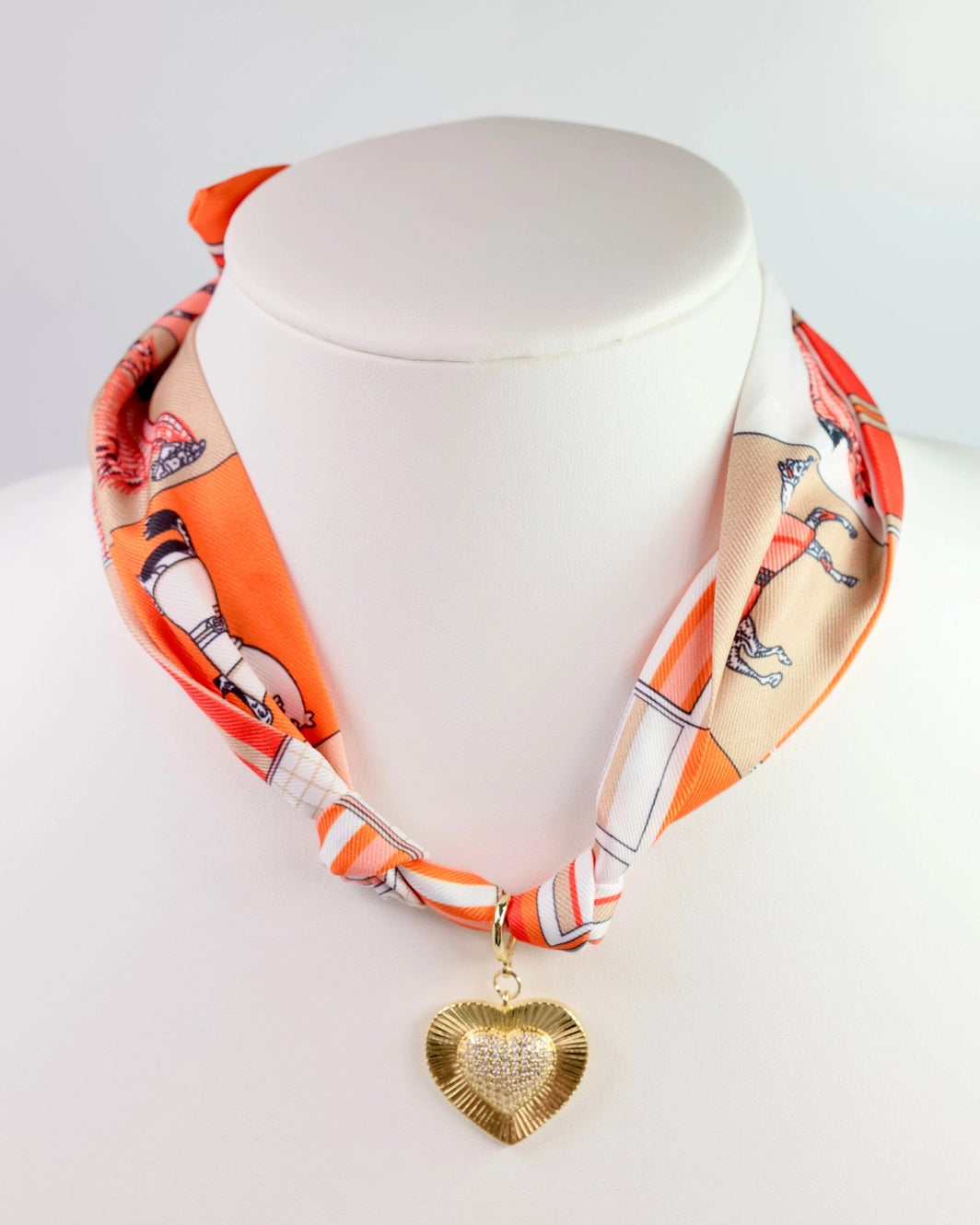 Lillie Scarf Necklace