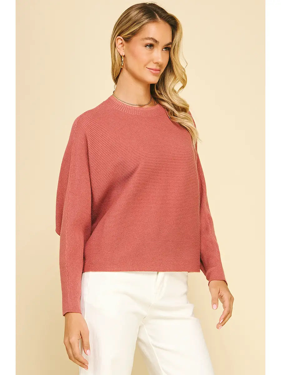 DOLMAN SLEEVES SWEATER