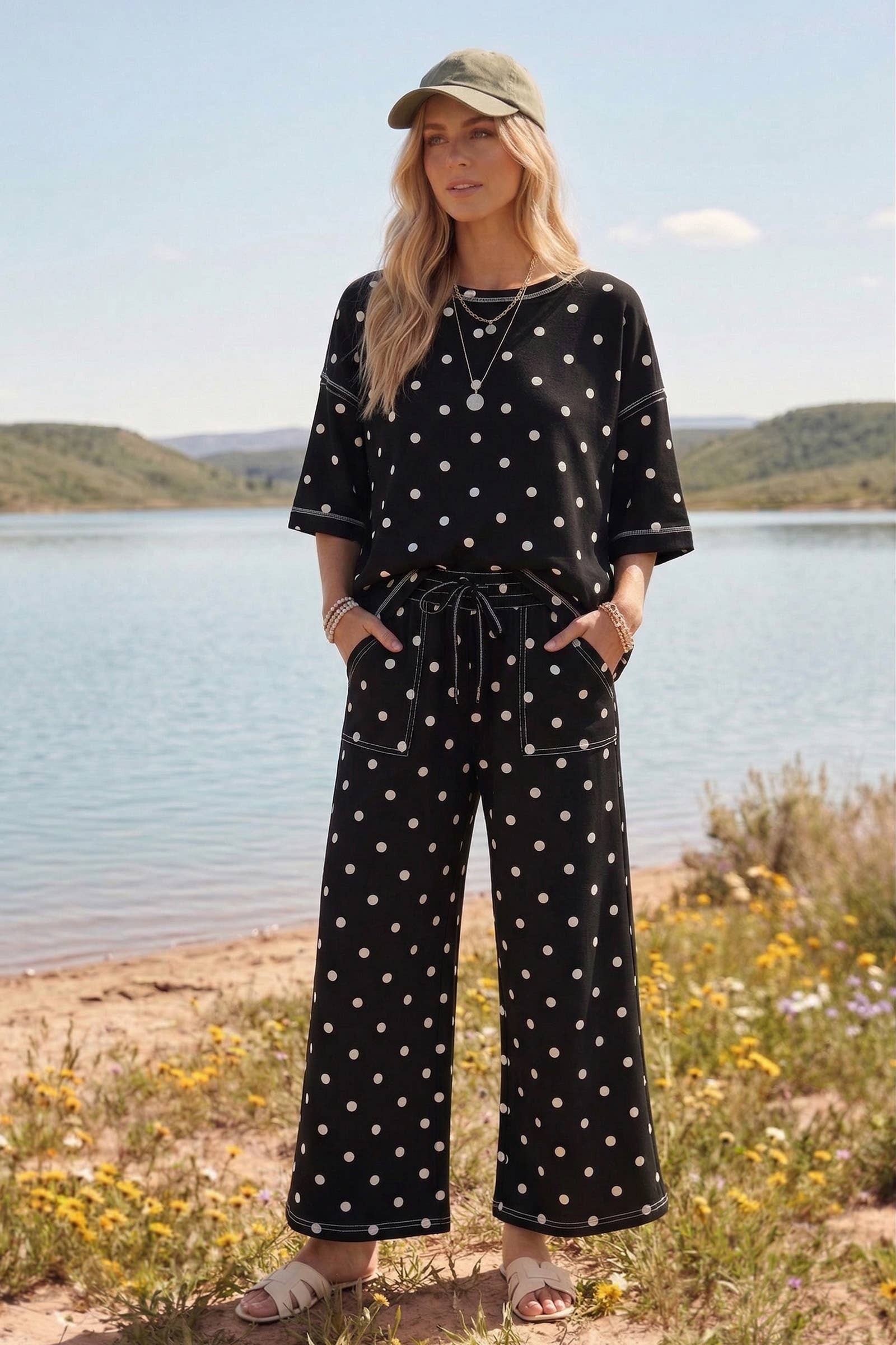 Scuba Polka Dot Set