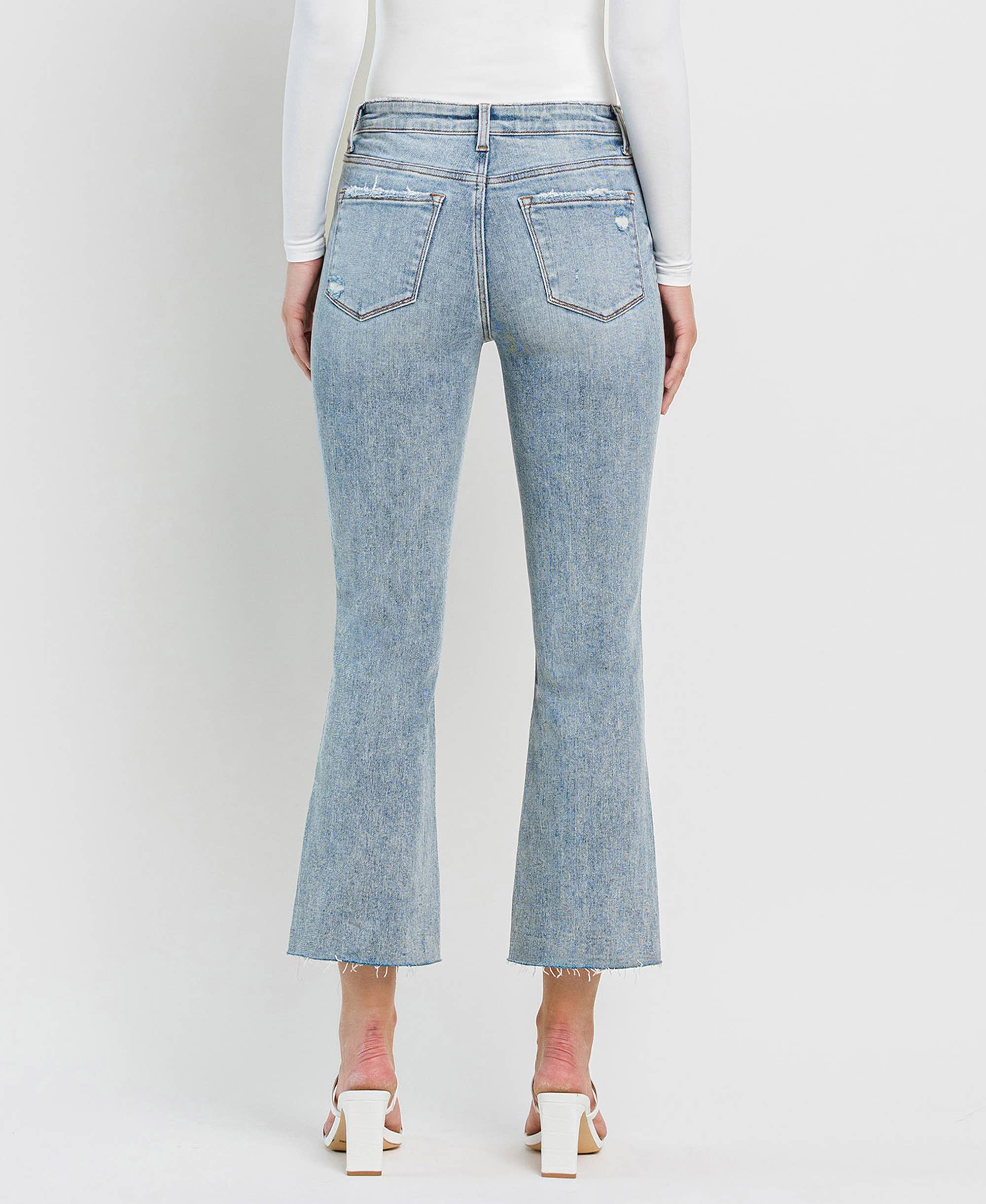 Cali Kiss - HIGH RISE KICK FLARE JEANS