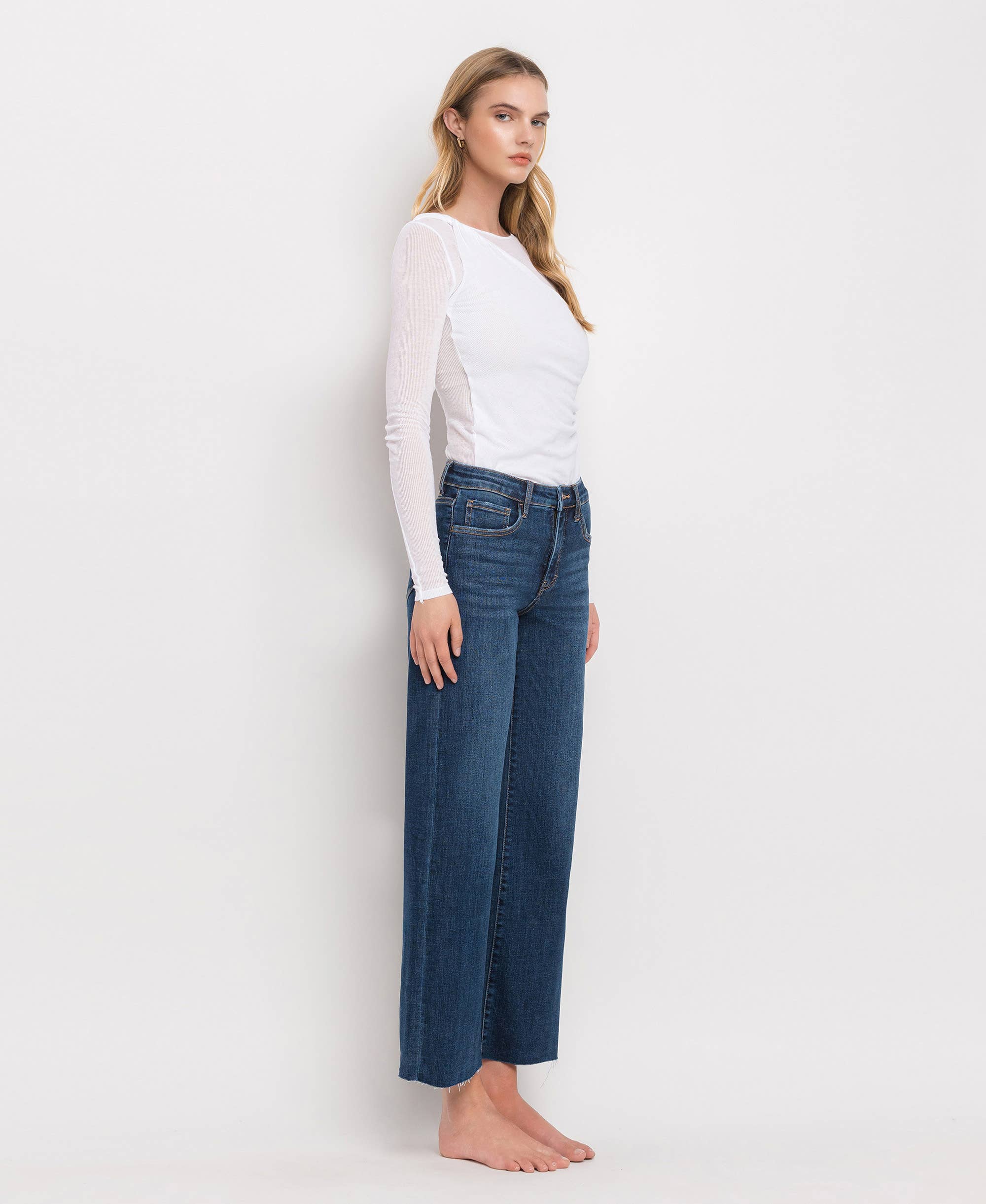 MID RISE WIDE LEG JEANS-Finders Keepers
