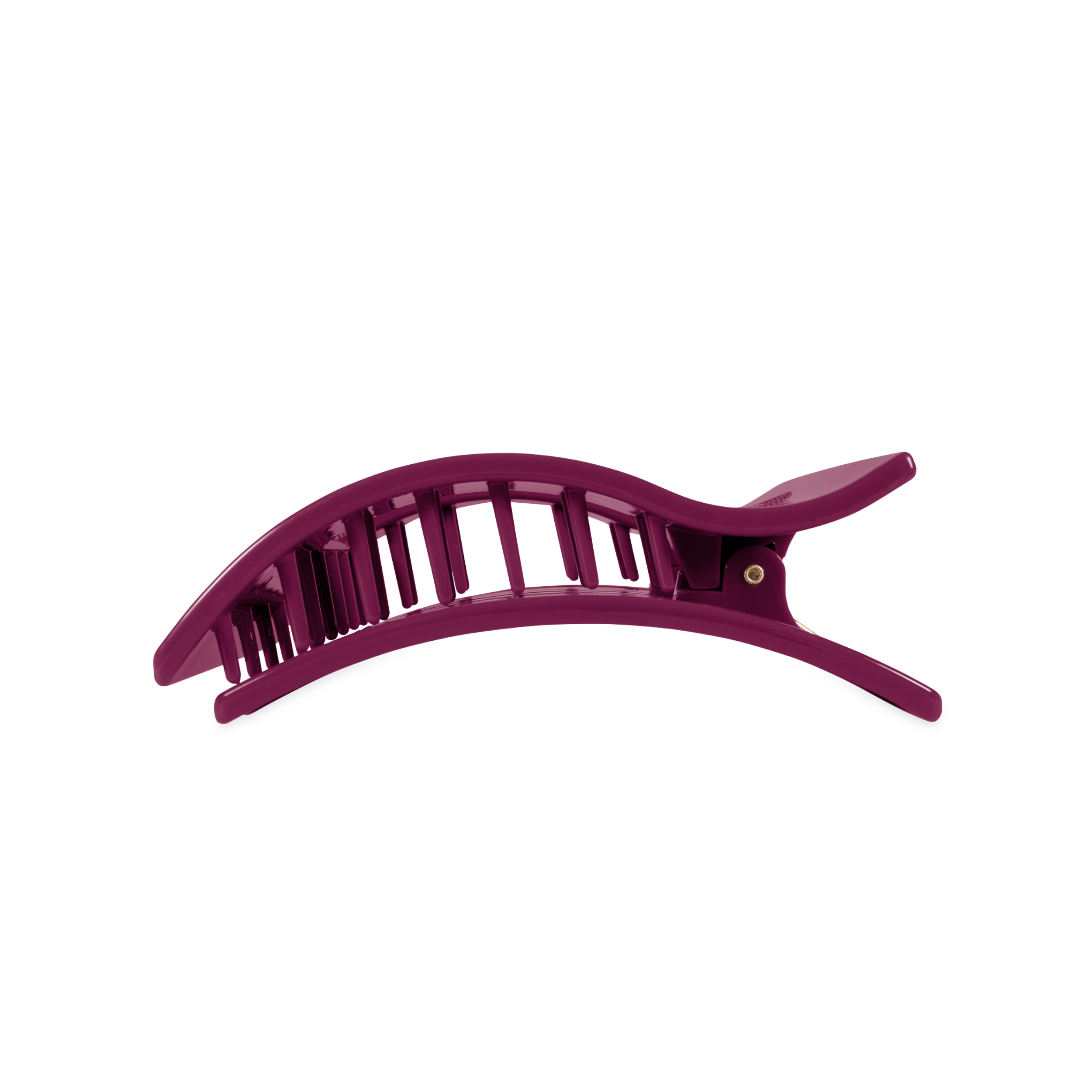 Mulberry Large Flat Rectangle Hair Clip