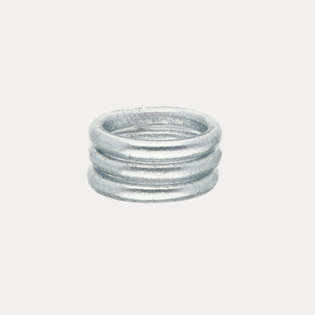 Silver All Weather Rings - Set of 3
