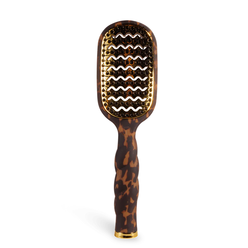 Teleties Hair Brush - Vented Tortoise