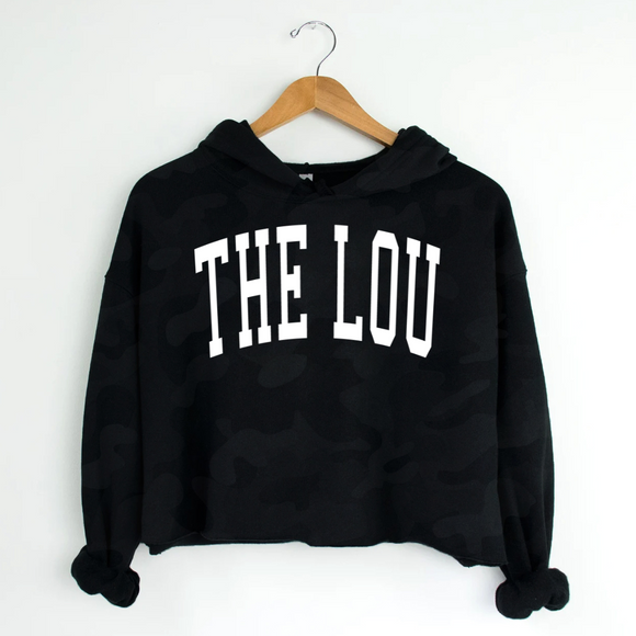 The Lou Crop Hoodie