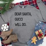 Dear Santa Crew Fleece