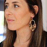Medium Fringe Heart Dangle