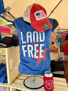 Land of the Free Muscle Tank