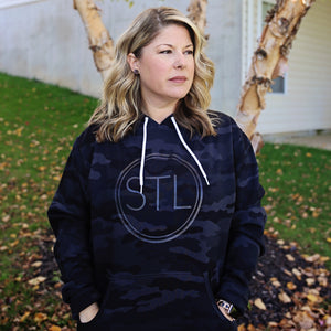 STL KC Black Camo Hoodie